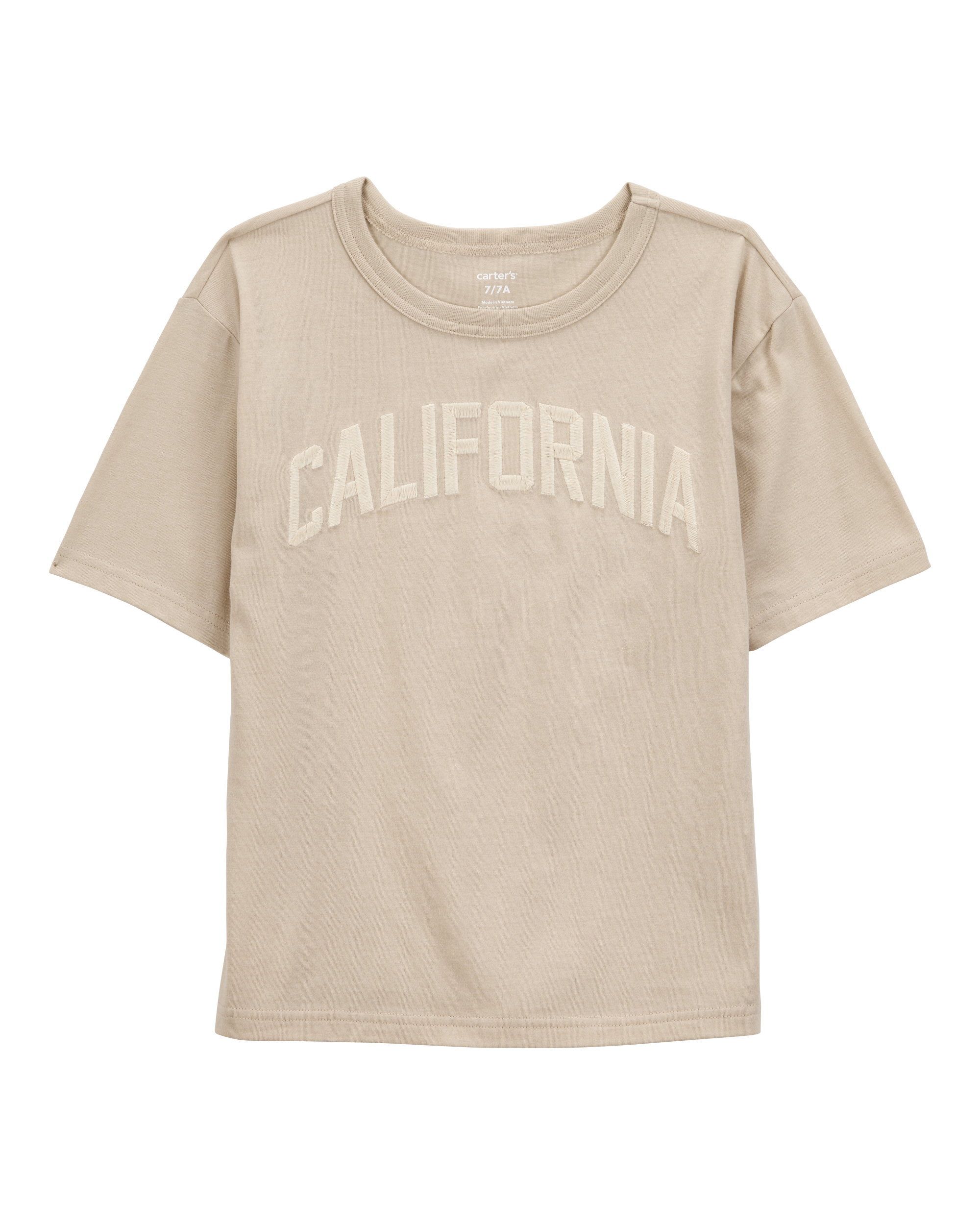 Kid California Graphic Tee - Tan
