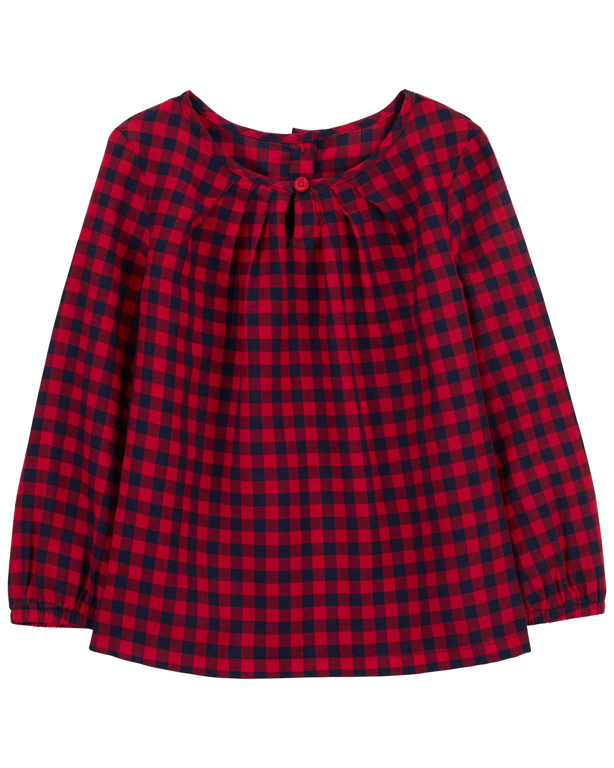 Carter's buffalo check holiday dress online