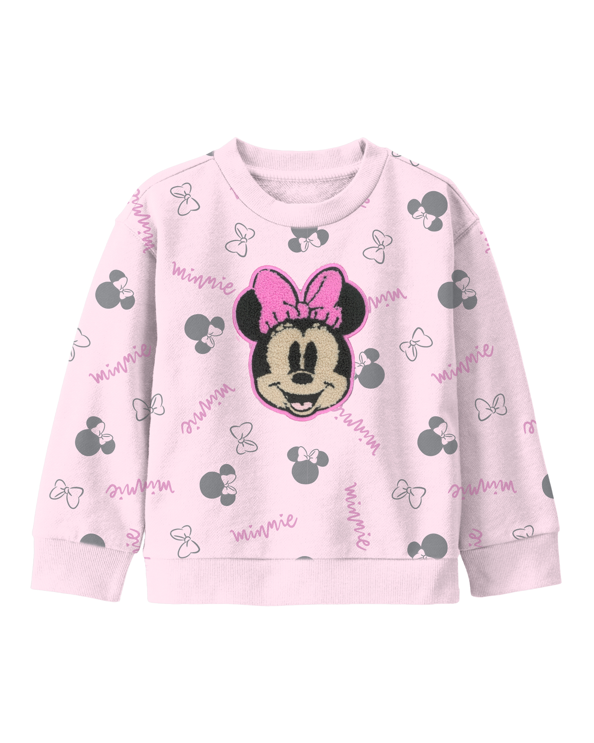 Kid Minnie Mouse Pullover - Pink