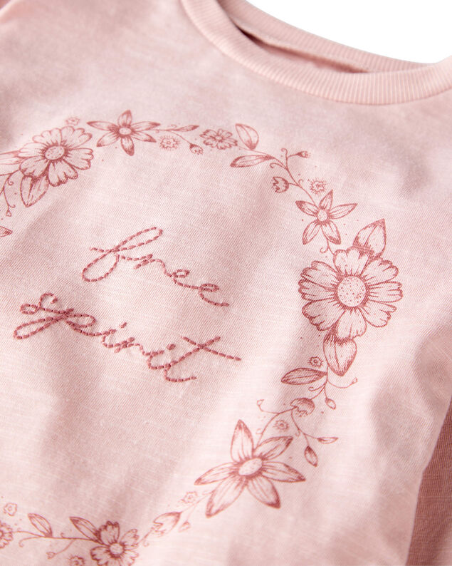 Product image 2 of Toddler Organic Cotton Free Spirit Long-Sleeve Jersey Tee