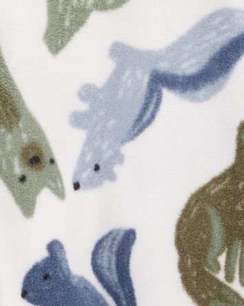 Toddler 1-Piece Animal Fleece Footie PJs, 