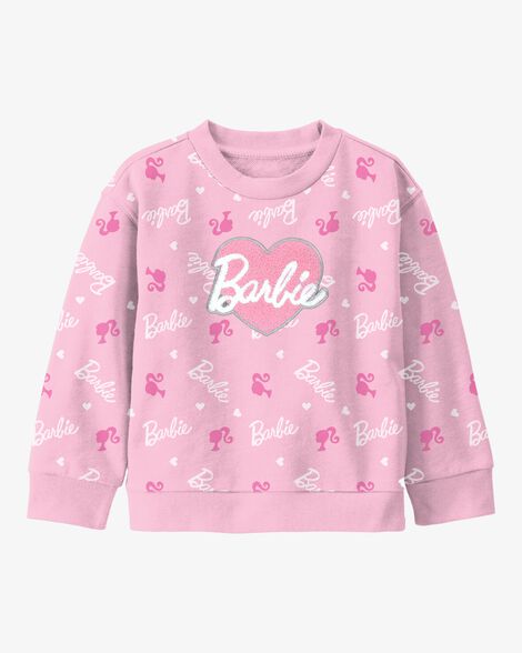  Product image 1 of Kid Barbie Pullover - Pink