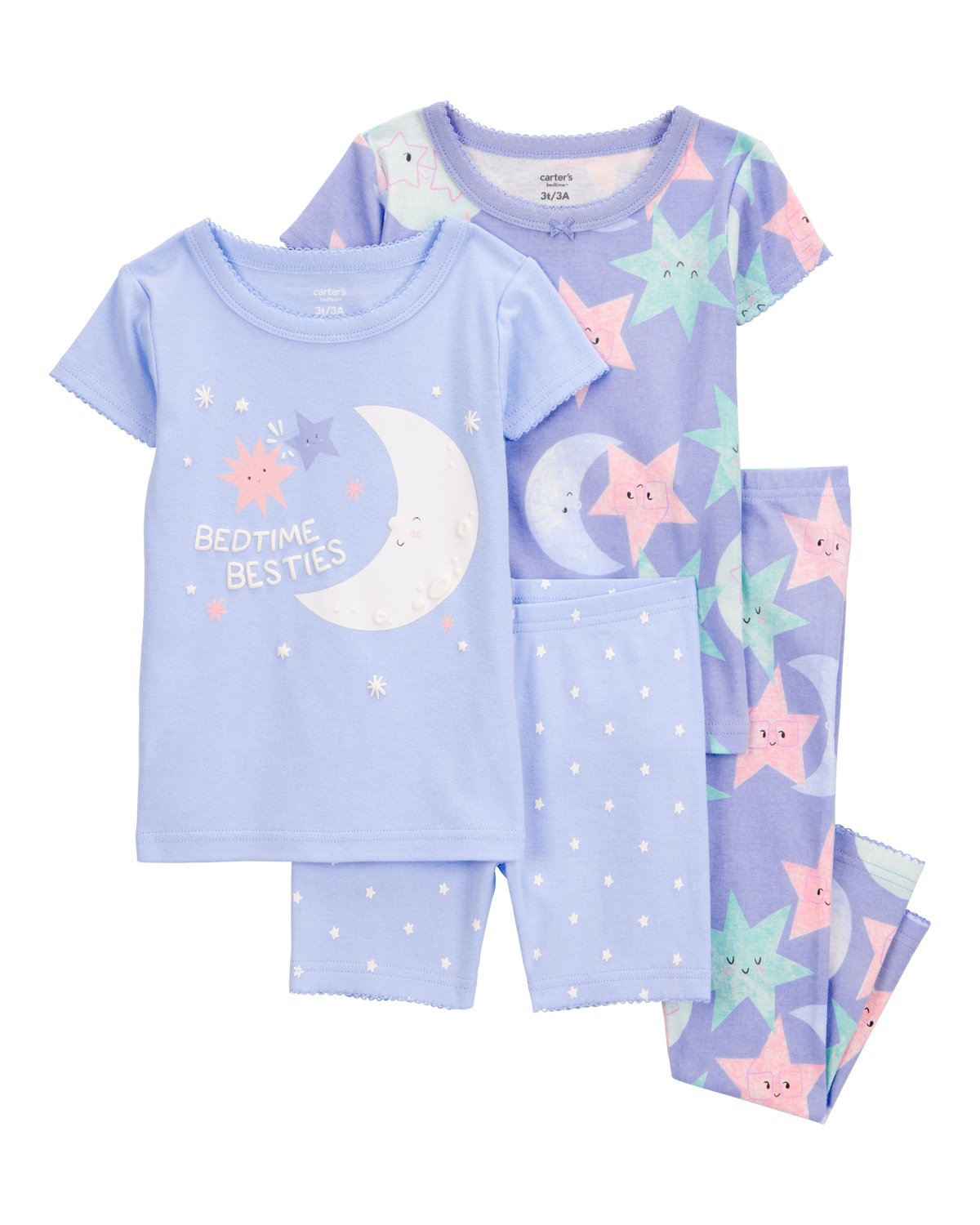 little_lala ☆♪  Summer Pockets4枚セットA Baby Girl 2-Piece Flower Print Peplum Top & Short Set