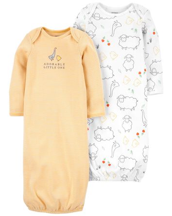 Baby Girl Pajamas Gowns Carter S Free Shipping