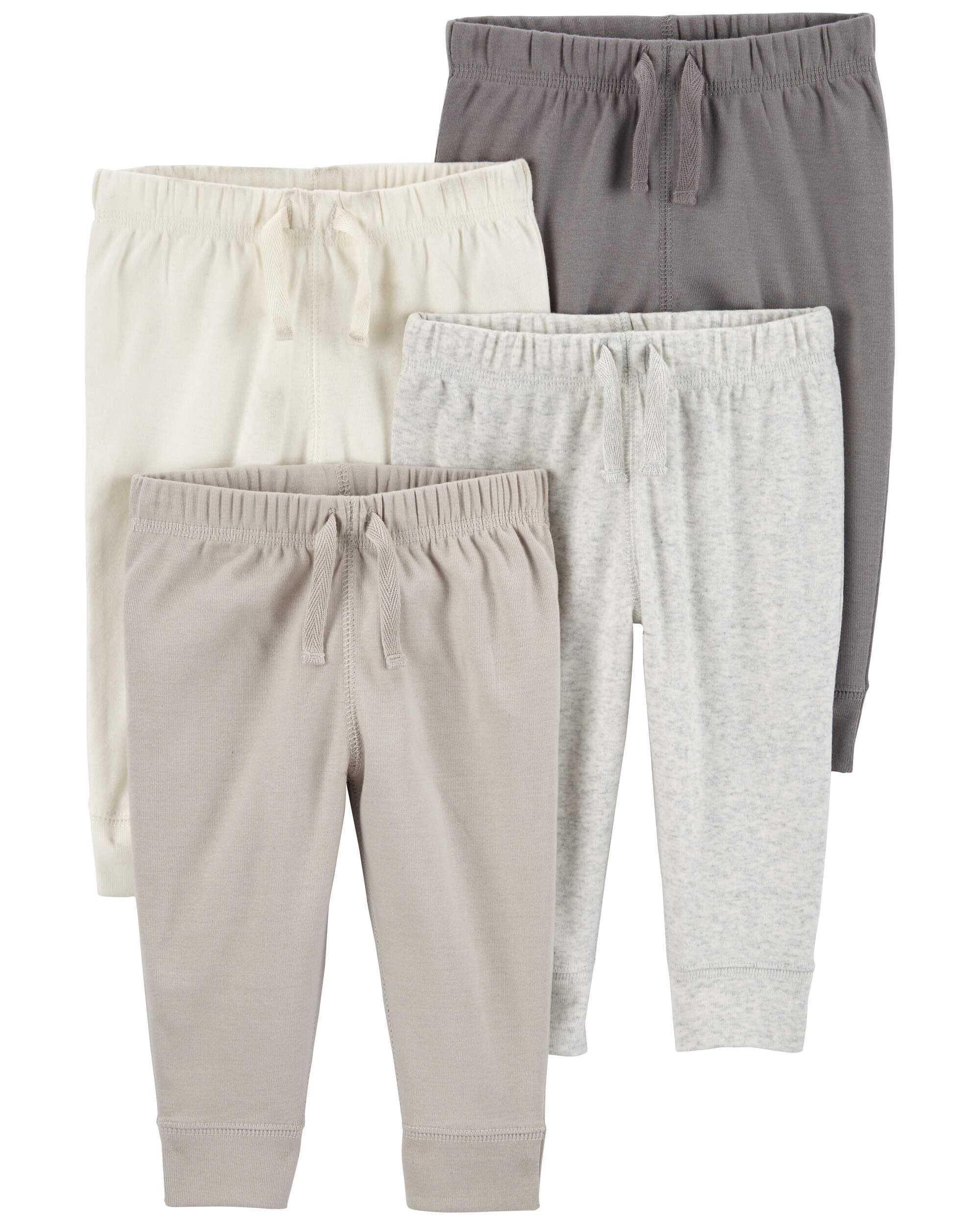 Baby 4 Pack Pull On Pants