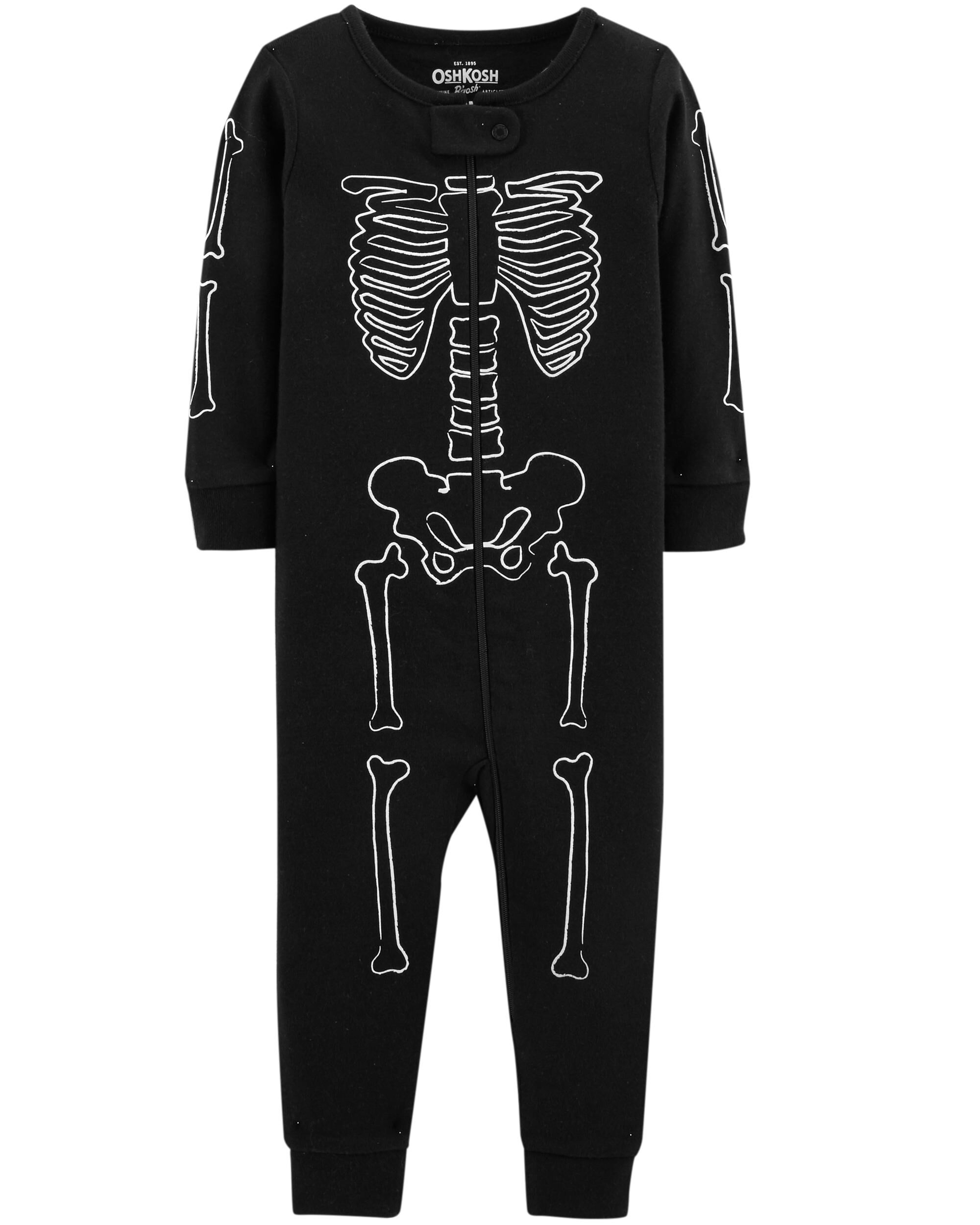 carters skeleton pjs