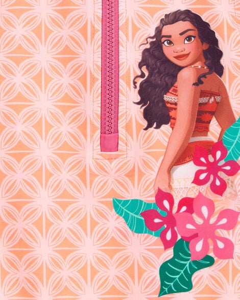  Product image 3 of Toddler Disney© Moana 1-Piece Swimsuit - Orange