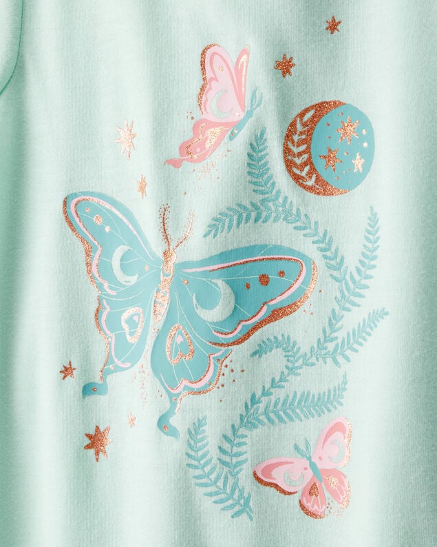 Product image 2 of Kid 2-Pack Butterfly Moons Nightgowns