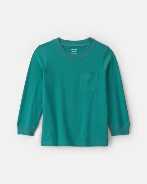 toddler boy long-sleeve tee - green