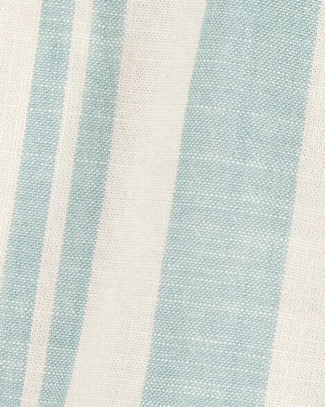  Product image 3 of Toddler Striped Pull-On Shorts - Green/Cream