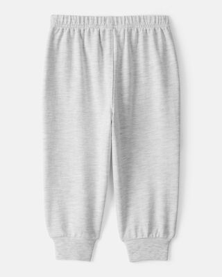 Product image 2 of Baby Boy Bluey French Terry Drawstring Joggers - Grey