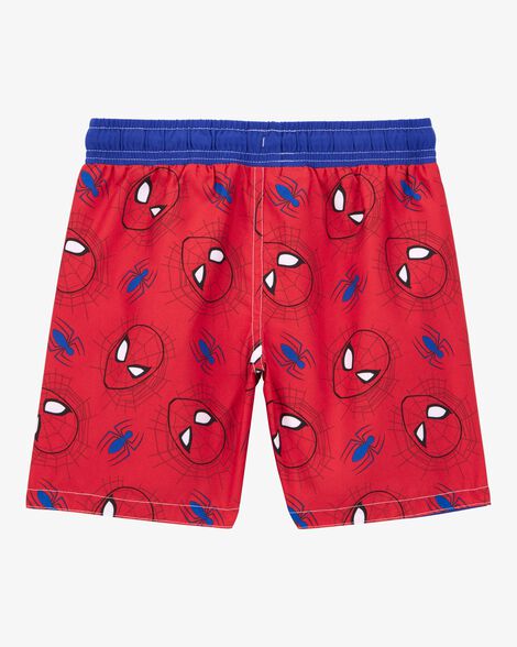  Product image 2 of Kid Marvel™ Spider-Man Swim Trunks - Red/Blue