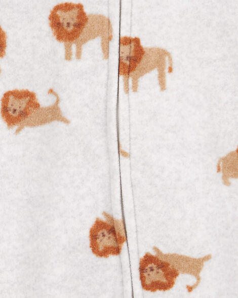  Product image 2 of Baby Lion Fleece Zip-Up Footie Sleep & Play Pajamas