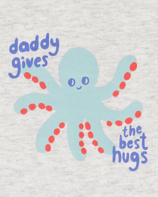 Product image 2 of Baby Octopus Daddy Sleeveless Bodysuit