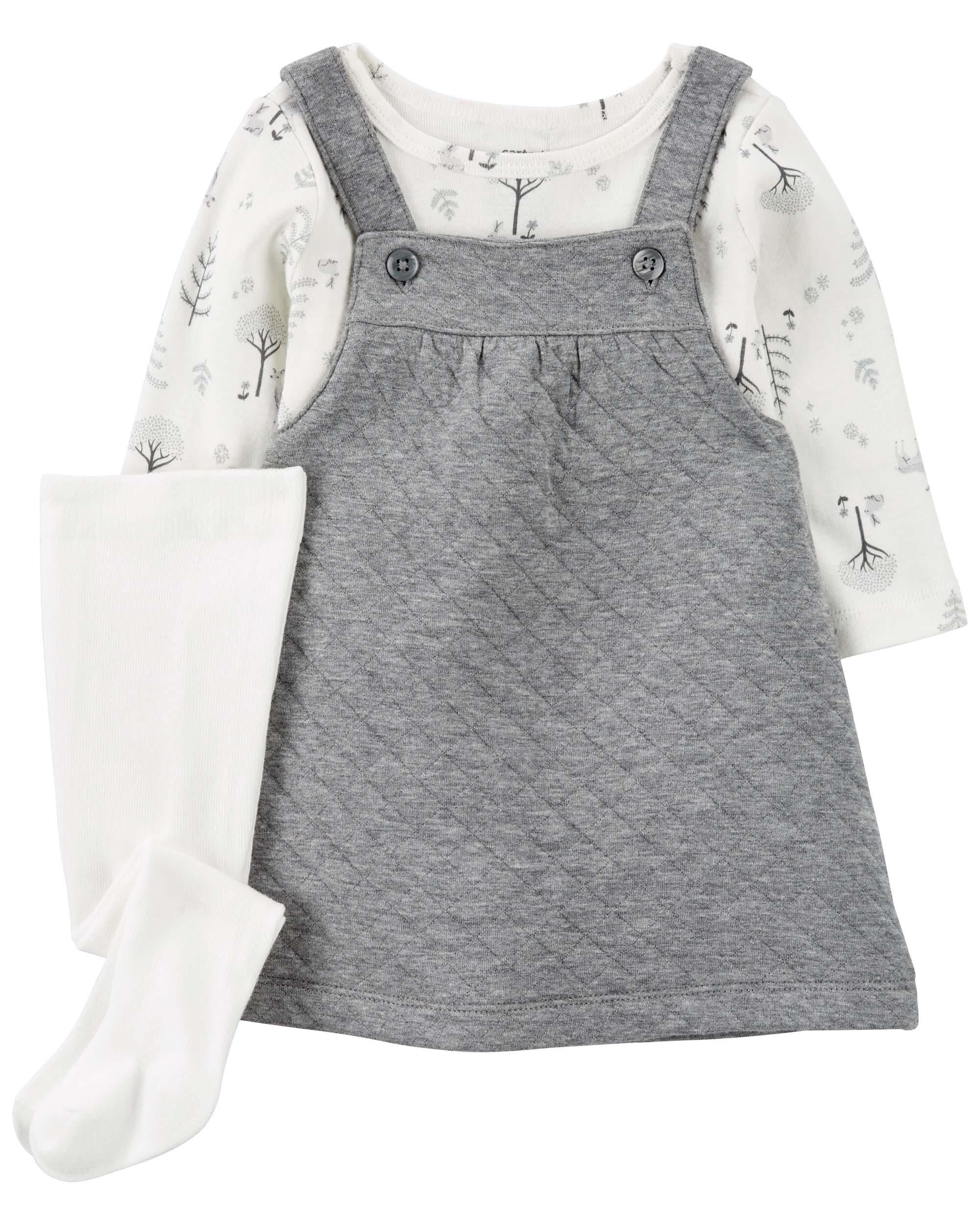 Baby 3 Piece Quilted Jumper Set Carter s Carter s
