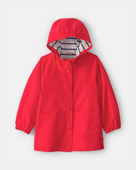 toddler boy raincoat - red