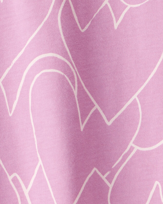 Product image 2 of Toddler Girl Heart Long-Sleeve Top - Purple