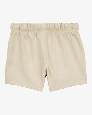 Product image 2 of Toddler Pull-On French Terry Shorts - Khaki