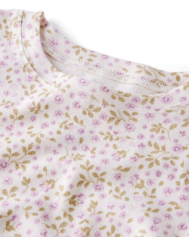 Product image 2 of Kid Organic Cotton Pajamas in Botanic Muse Print