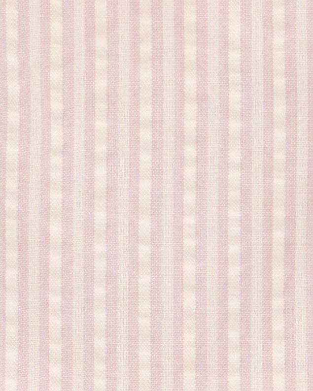 Product image 2 of Baby Striped Seersucker Jumpsuit - Pink
