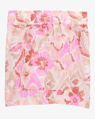 Product image 2 of Toddler Floral Print Drawstring Shorts - Pink