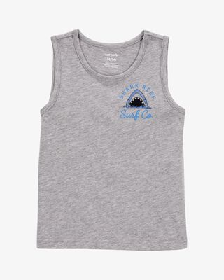 Product image 1 of Baby Shark Graphic Tank - Heather