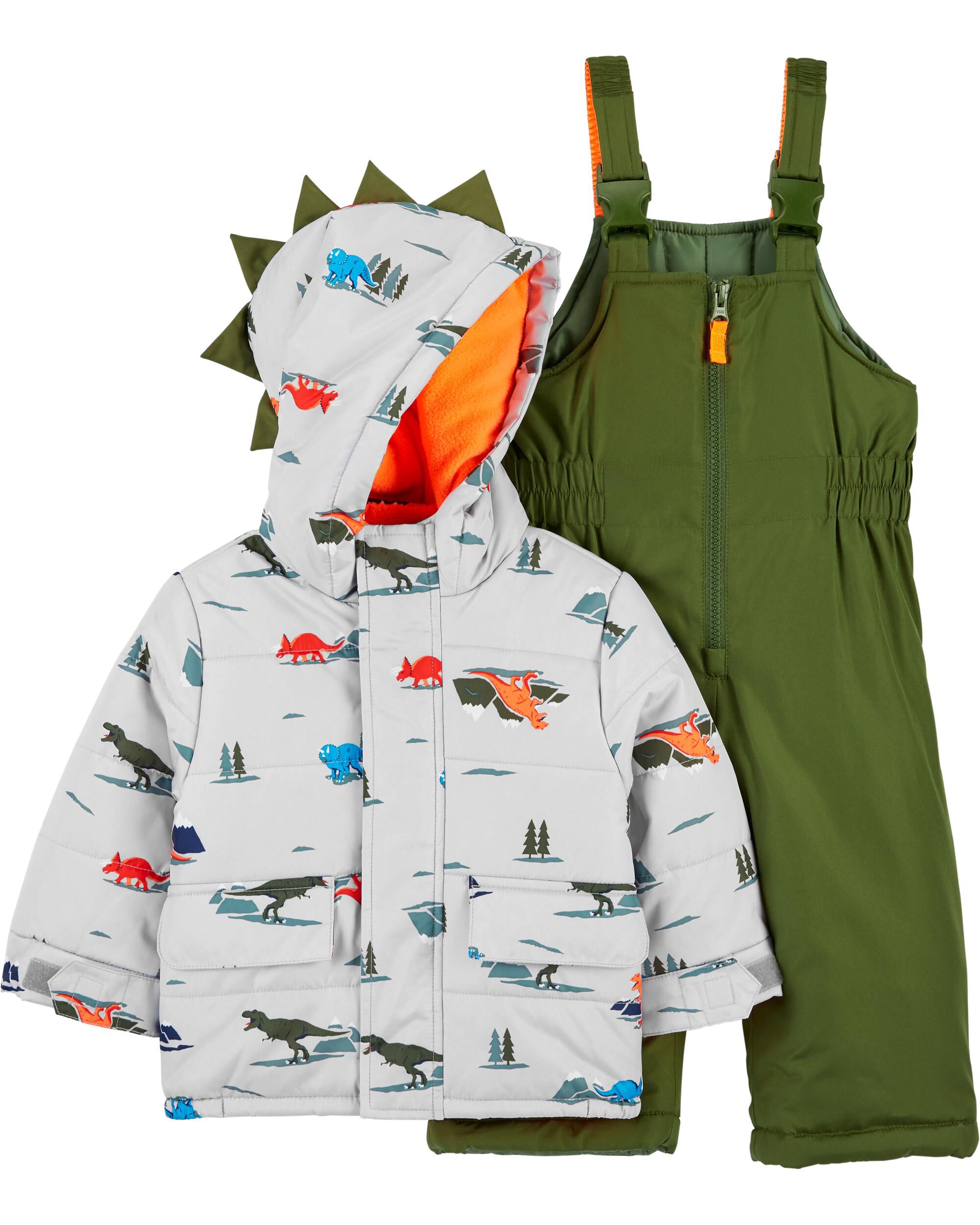 dinosaur snowsuit