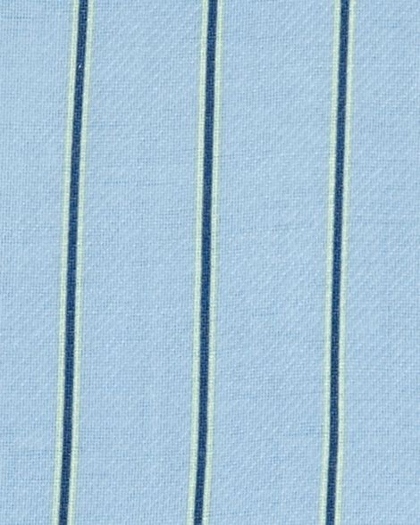 Toddler 2-Piece Plaid Coat Style Loose Fit Pajamas - Blue