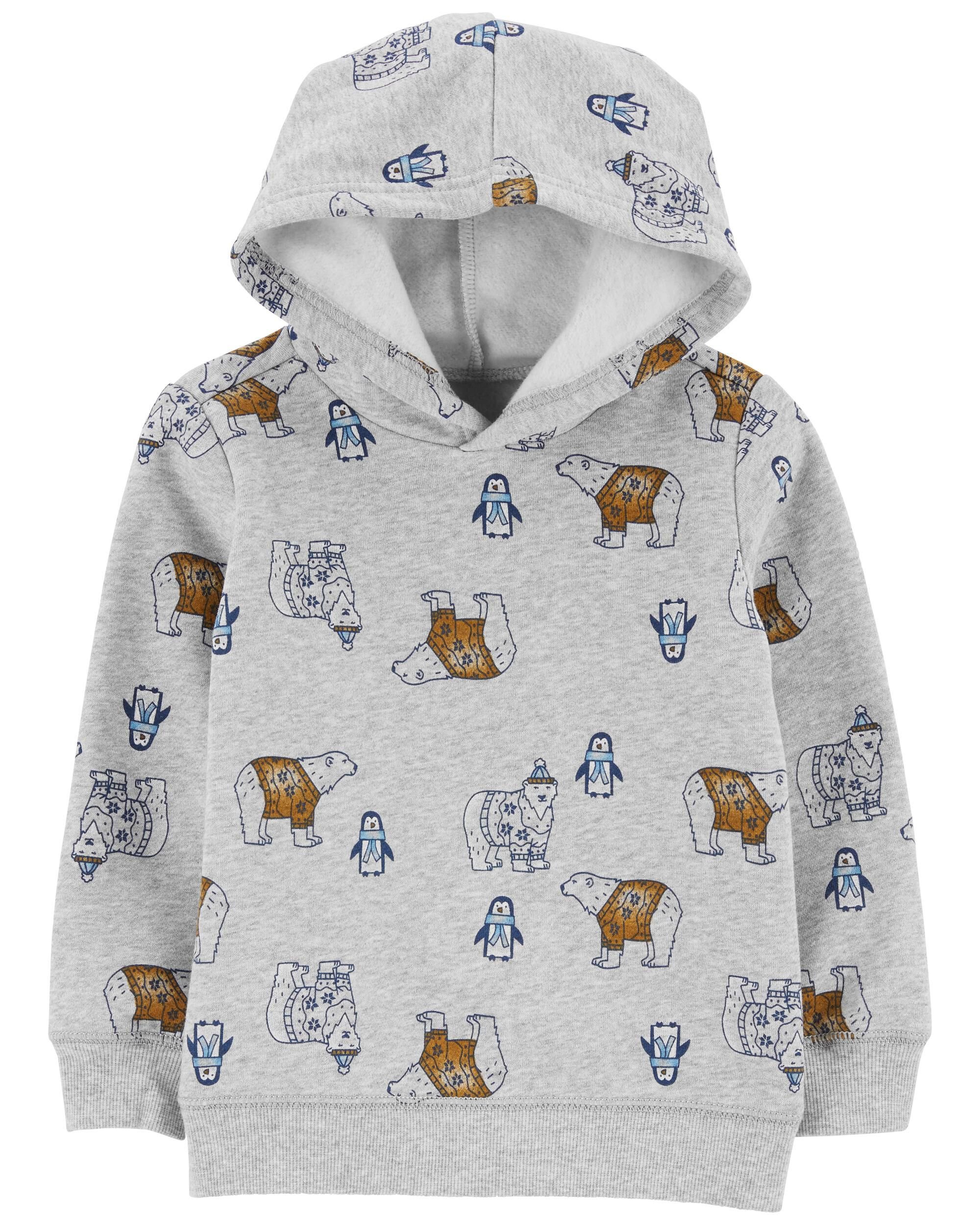 [GRAVER]★POLAR BEAR HEART HOODED ZIP-UP Polar Bear Pullover Hoodie - Carter's | Carter's