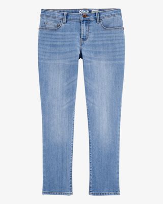 Product image 1 of Kid Medium Wash Plus-Fit Super Skinny-Leg Jeans 