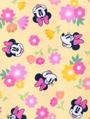 Yellow/Pink - Baby Disney© Minnie Mouse 1-Piece Rashguard Swimsuit - Yellow/Pink, Selected