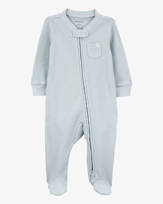 Product image 1 of Baby 2-Way Zip Thermal Sleep & Play Pajamas