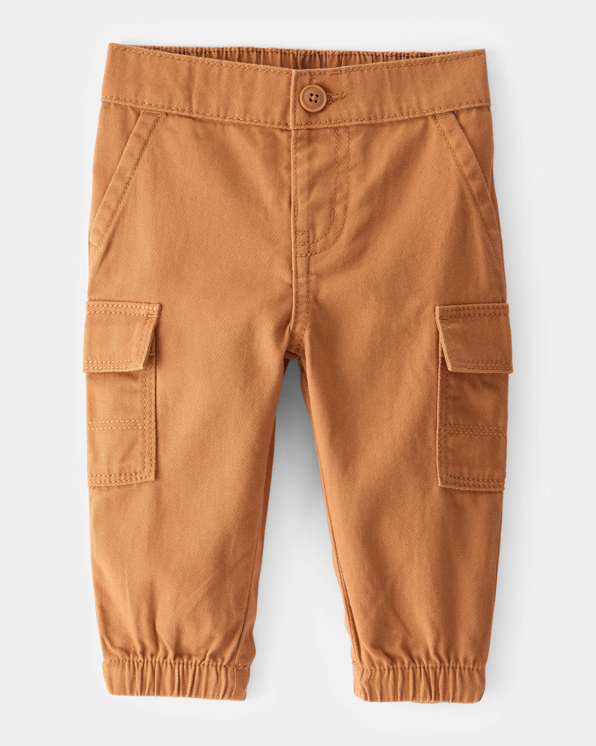 Baby Utility Twill Cargo Pants - Brown - OshKosh | Carter's
