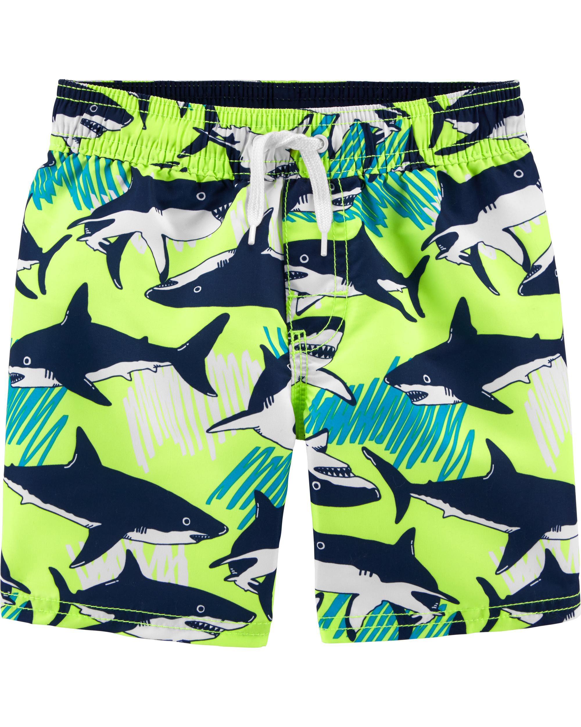 carter's shark swimsuit