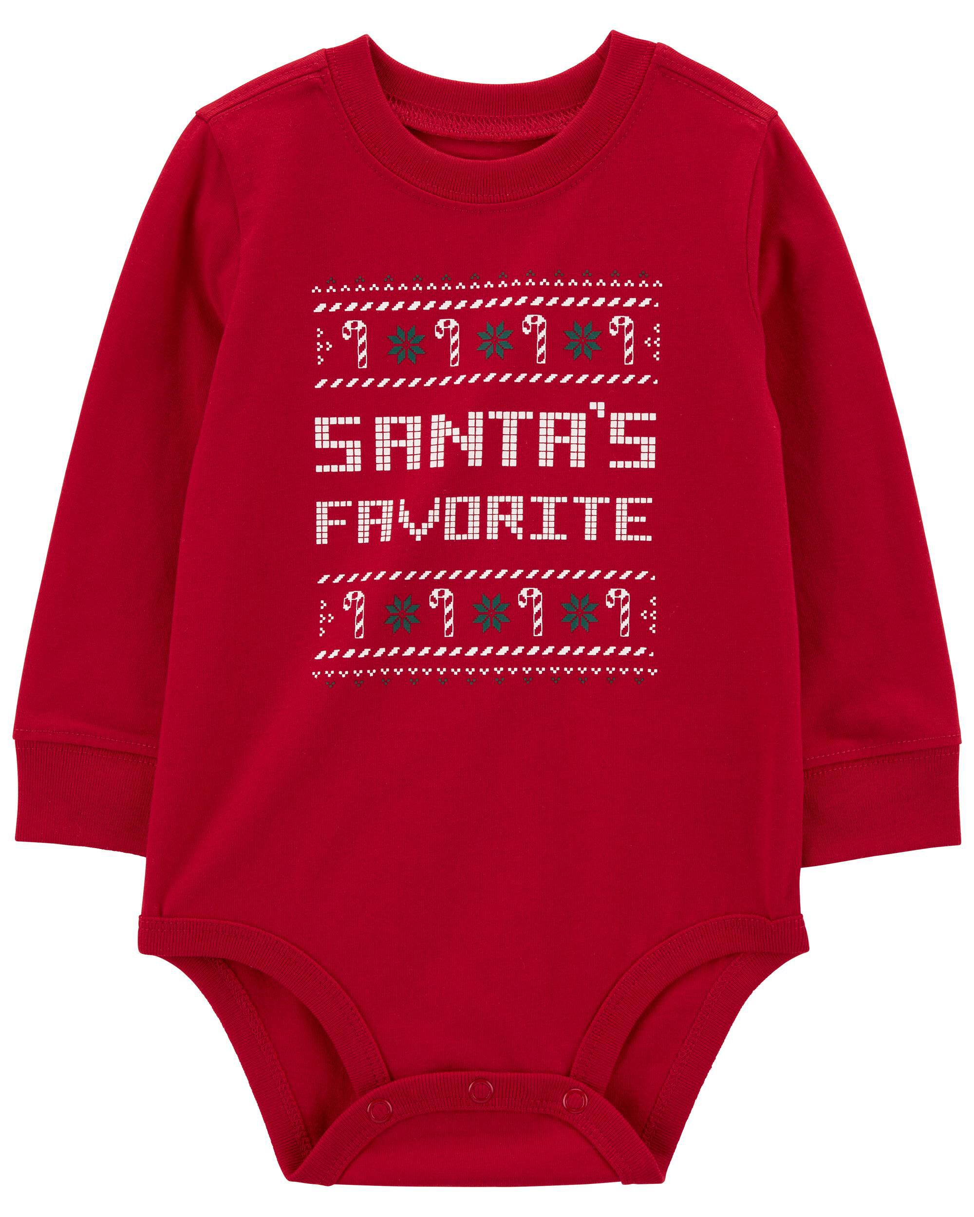 Baby Santa s Helper Bodysuit Carter s Carter s