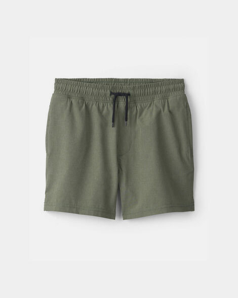 Boys Active Shorts - Green