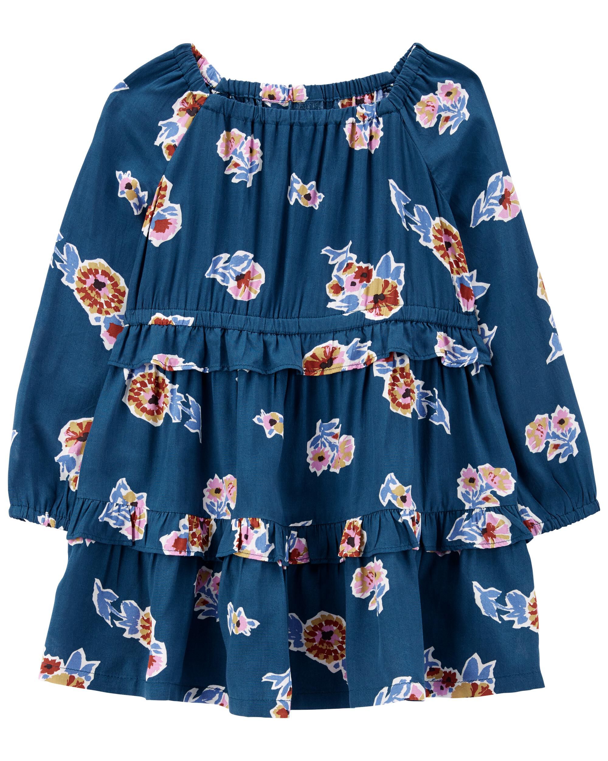 carters navy blue dress