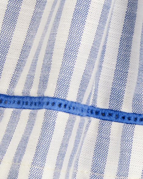 Product image 3 of Baby Striped Pull-On Linen Look-Alike Skort