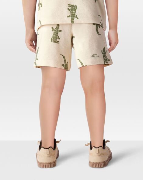  Product image 3 of Toddler Alligator Pull-On Shorts