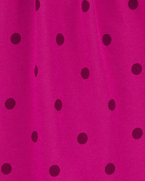  Product image 2 of Baby Polka Dot Fleece Jumpsuit