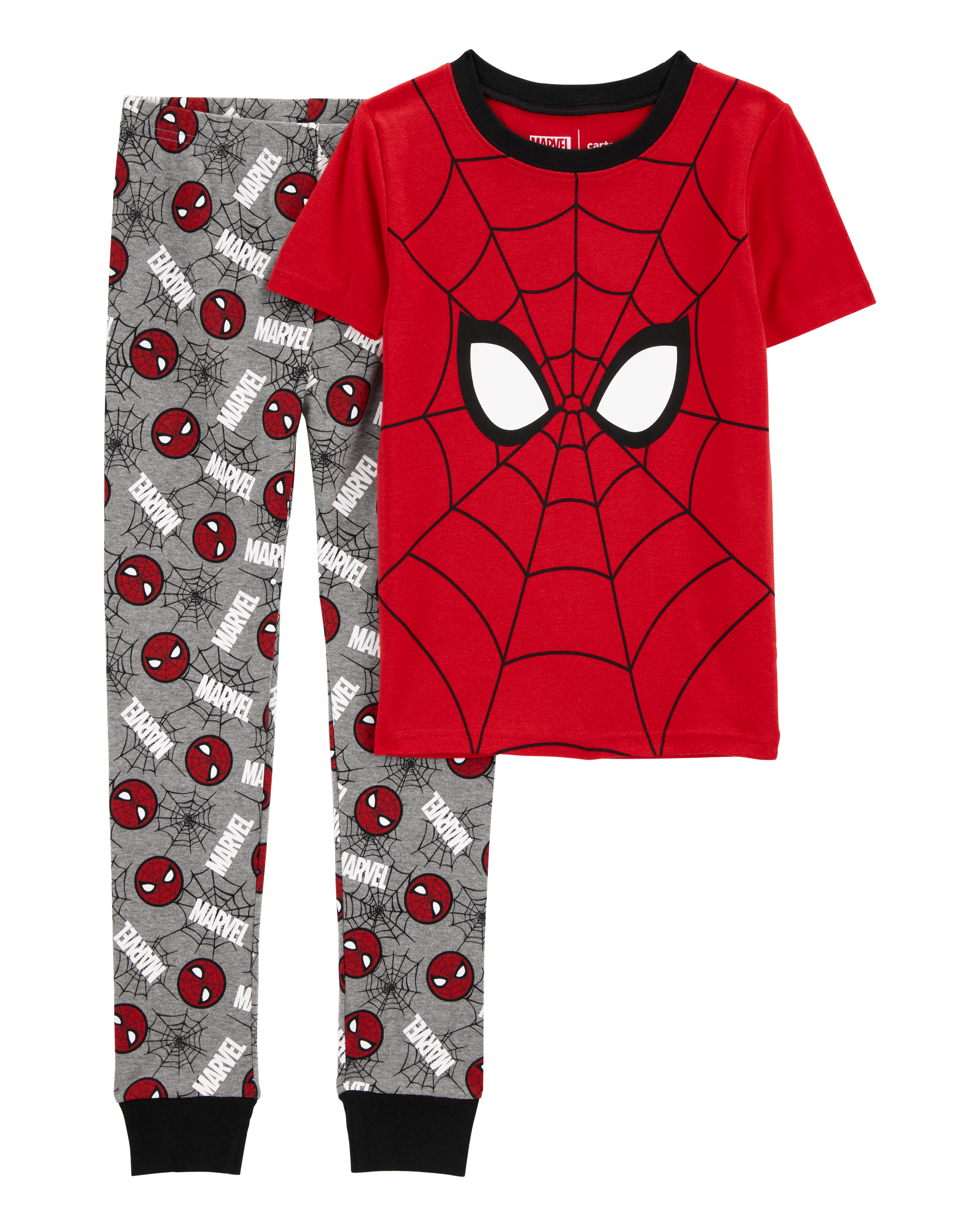 Kid MARVEL© Snug Fit Cotton 2-Piece Pajamas