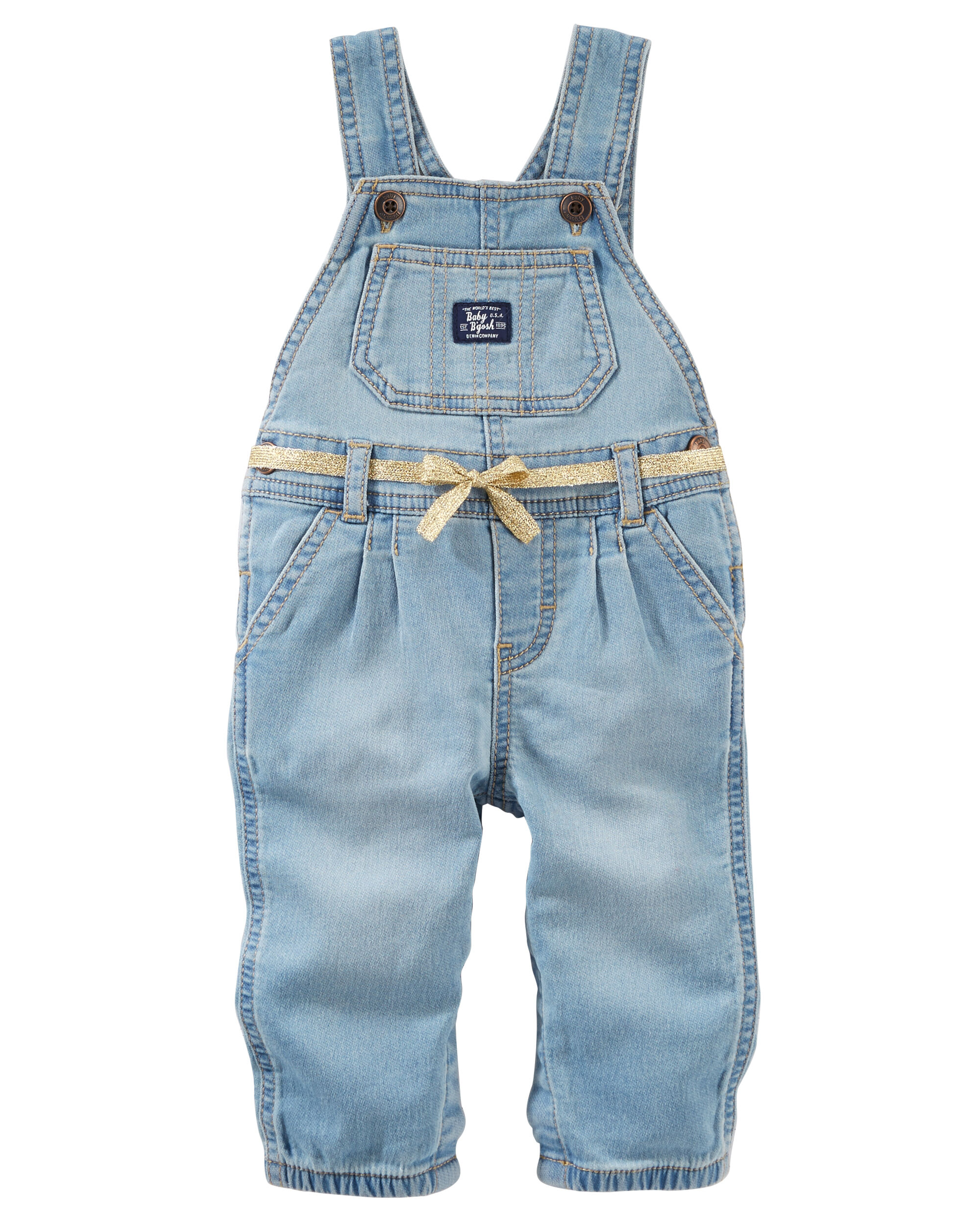 knit denim overalls