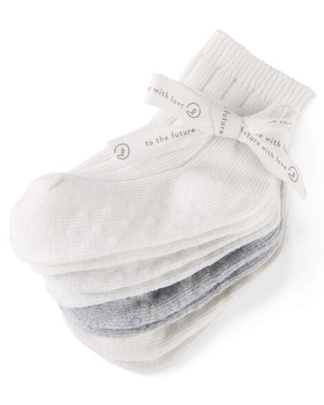  Product image 2 of Baby 4-Pack No Slip Socks