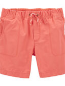 Coral - Kid Pull-On Terrain Shorts, Selected