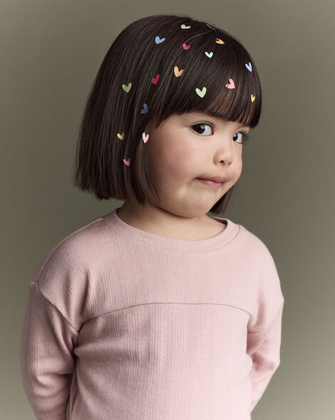 Toddler Girl Pointelle Long-Sleeve Top - Light Pink