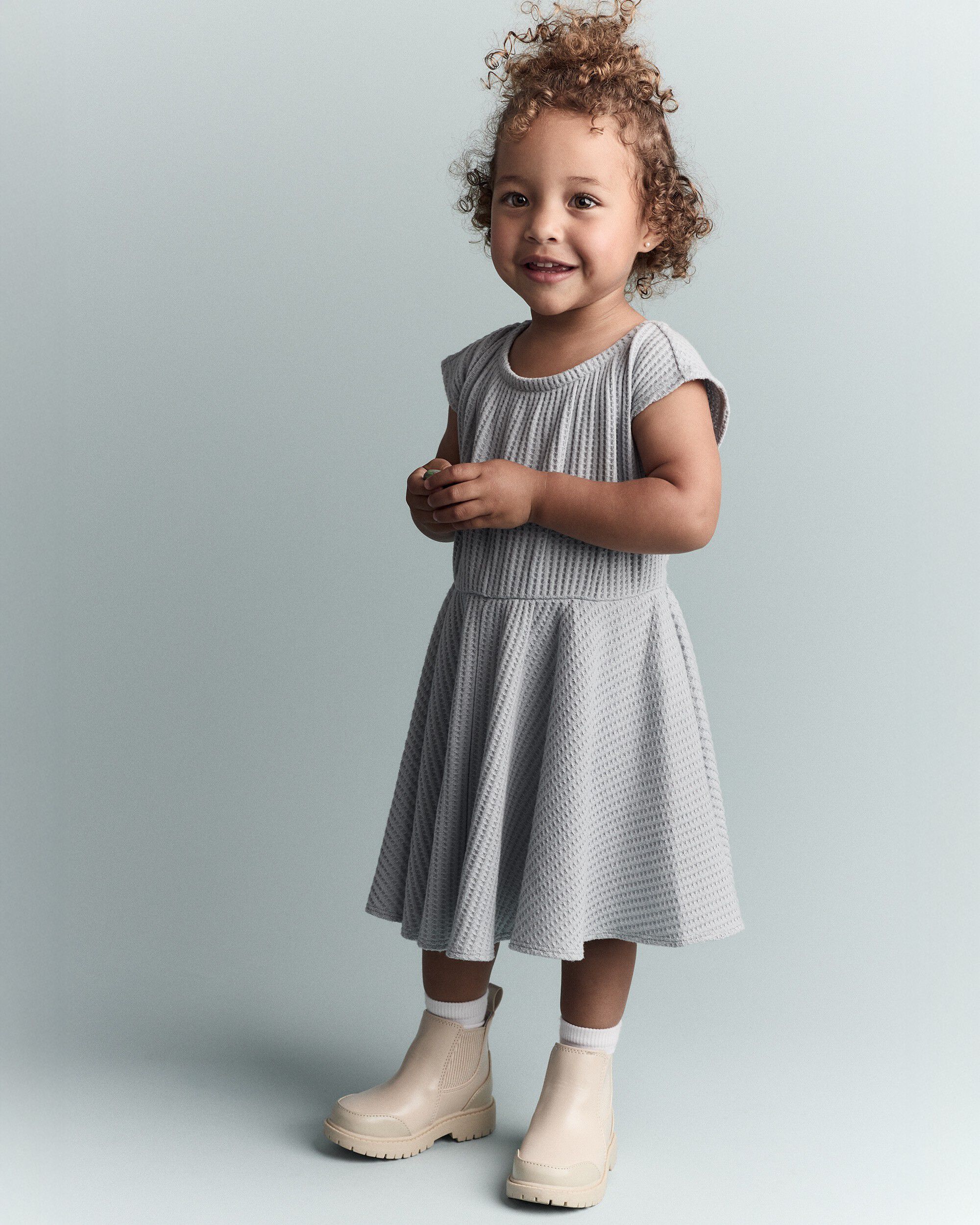 Toddler Girl Avenue Twirl™ Dress - Light Blue