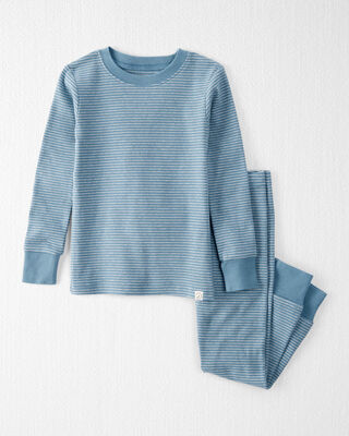 Product image 1 of Toddler Solid Organic Cotton 2-Piece Pajamas