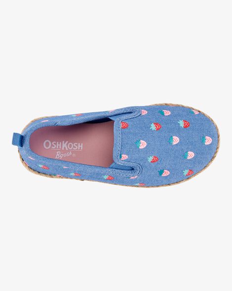  Product image 4 of Toddler Strawberry Slip-On Casual Shoes - Blue