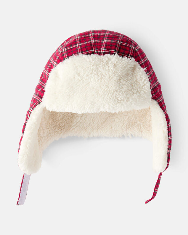 Product image 2 of Toddler Boy Plaid Trapper Hat