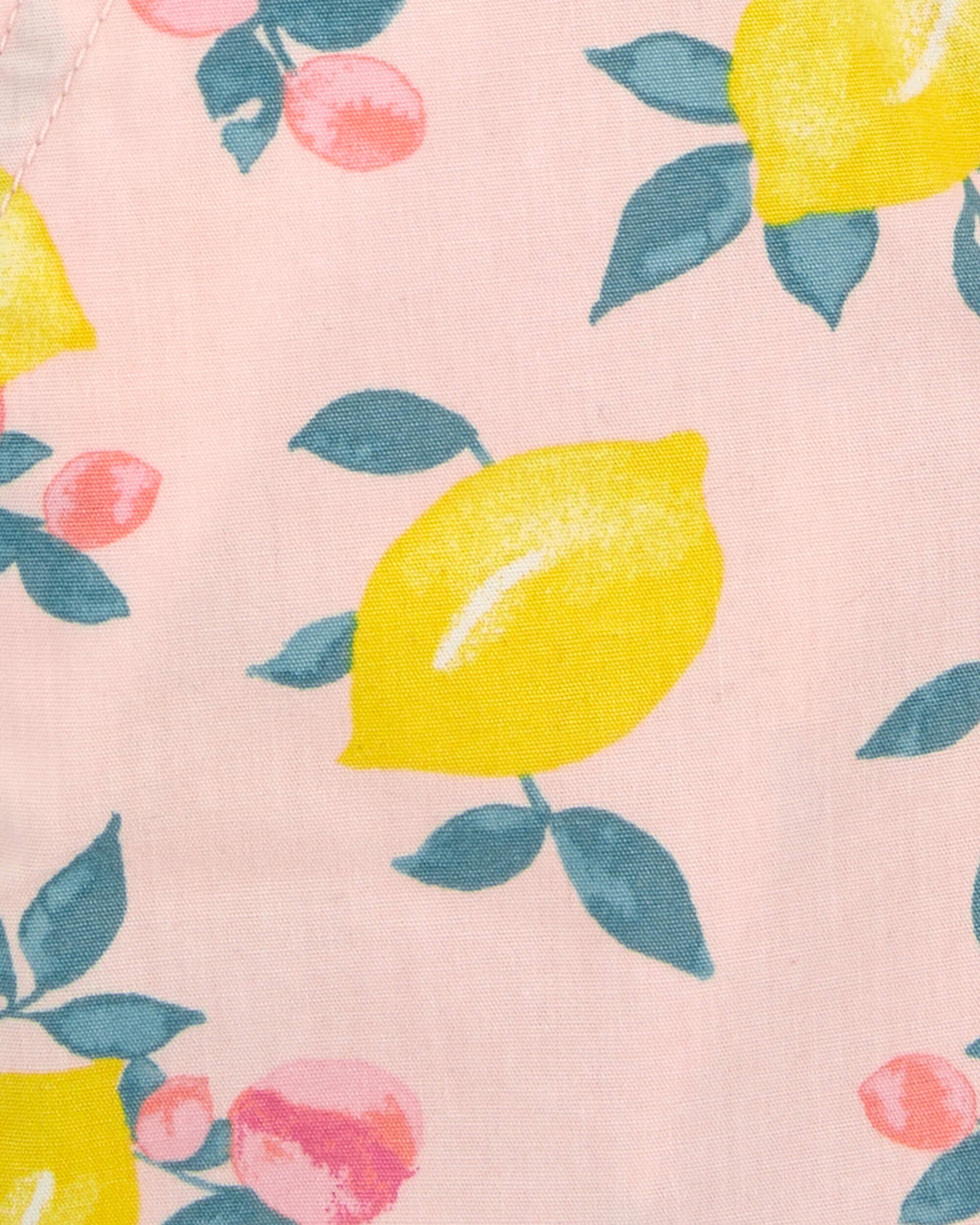 Toddler Lemon Print Shortalls - OshKosh | Carter's